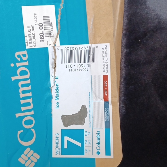 Columbia waterproof boot size7 - Picture 2 of 7